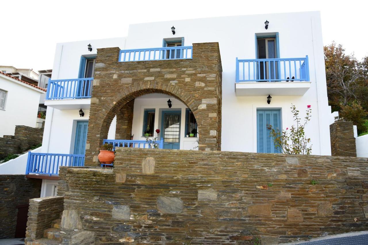 Andros Guesthouses Exteriér fotografie