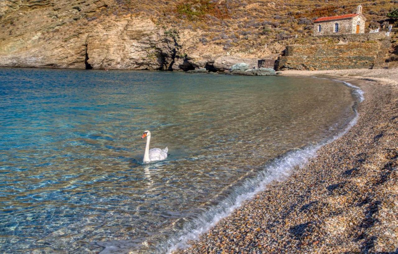 Andros Guesthouses Exteriér fotografie