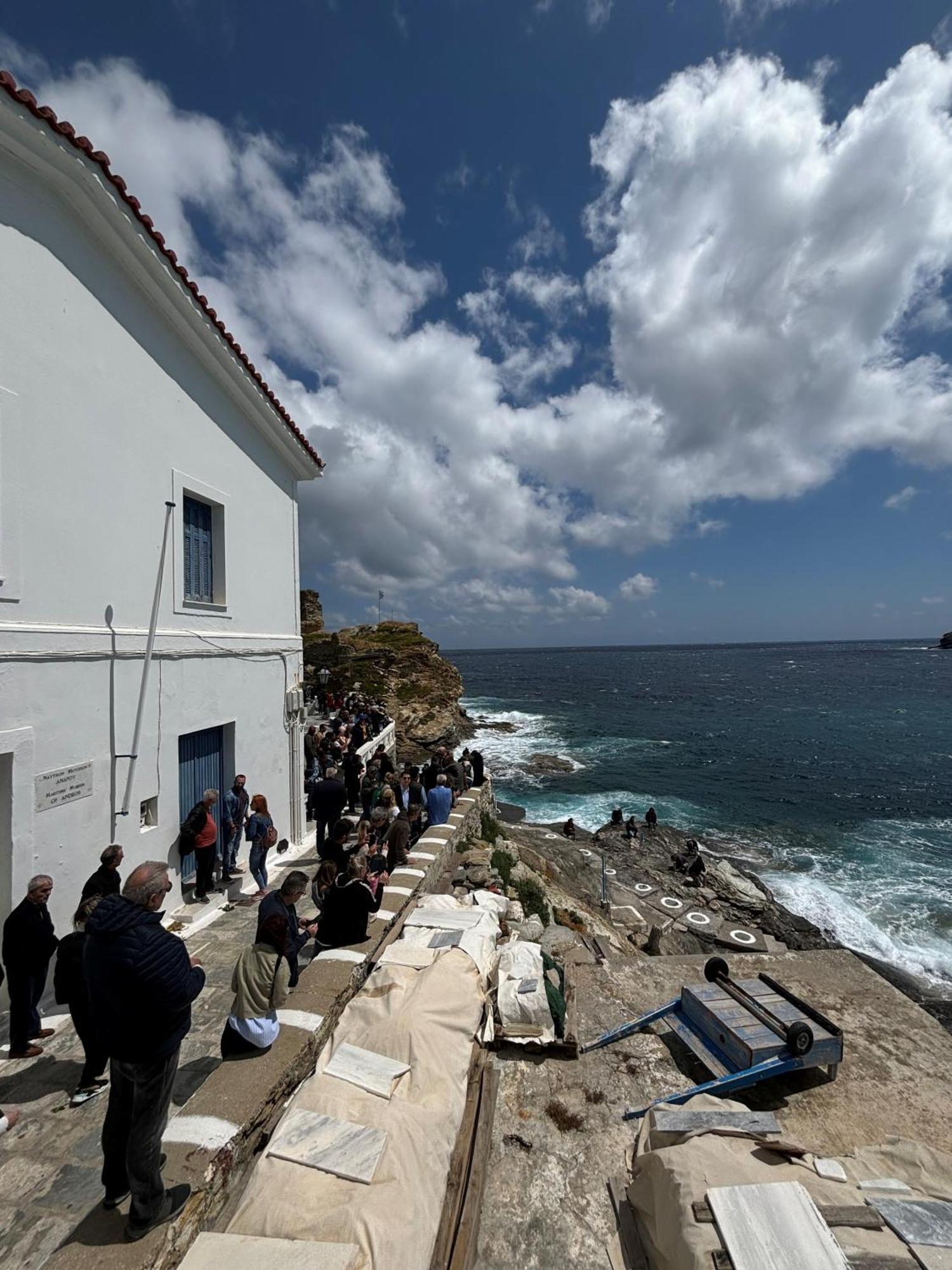Andros Guesthouses Exteriér fotografie
